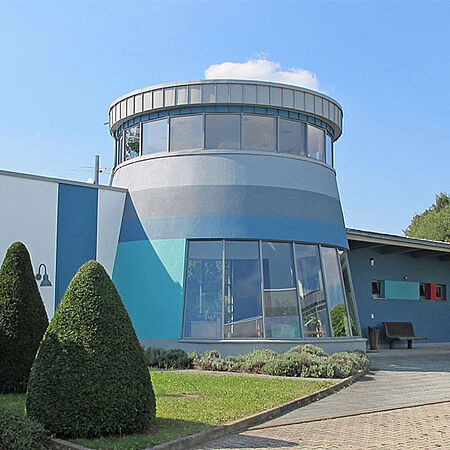 Lichtenauer Mineralquellen Besucherzentrum auf Firmengelände